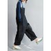 Chic Black Casual Pants Fall Fashion all-match Jumpsuit Pants